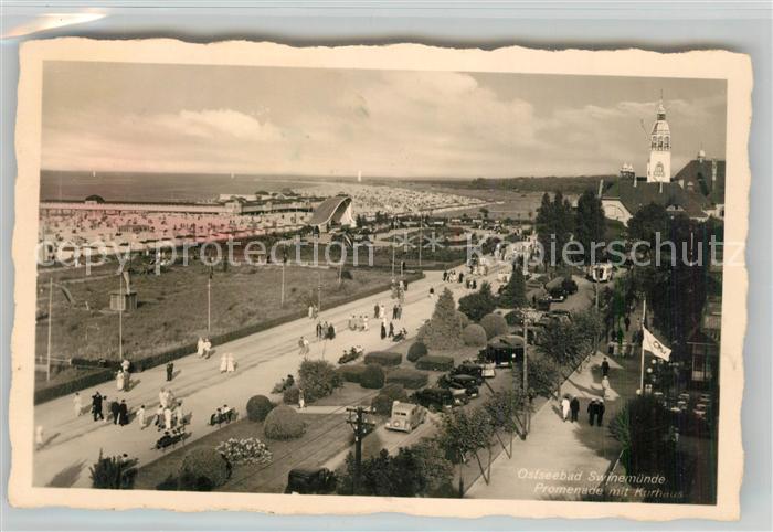 Swinemuende Swinoujscie Promenade Kurhaus