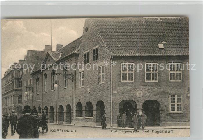 Kobenhavn Kobmagergade med Regensen