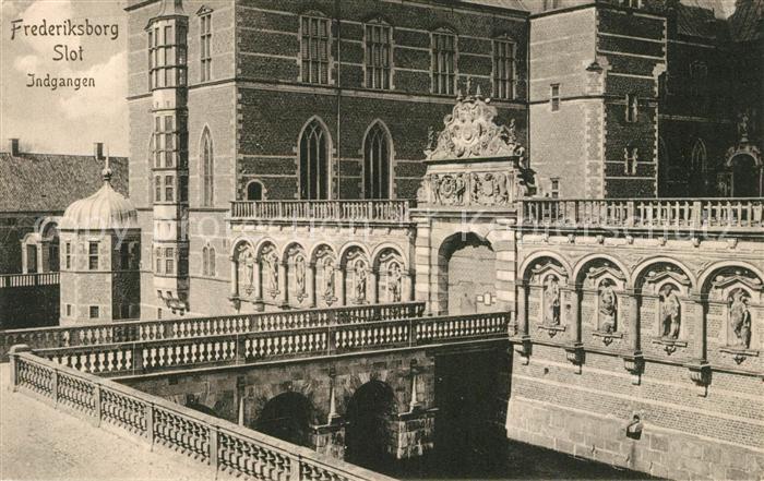 Frederiksborg Schloss Indgangen