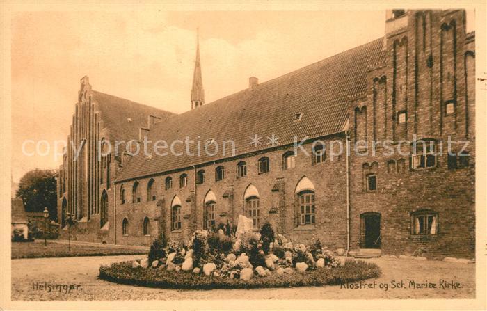 Helsingor Elsinore Kloster Sankt Mariae Kirke