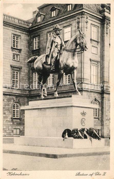 Kobenhavn Statue af Chr IX
