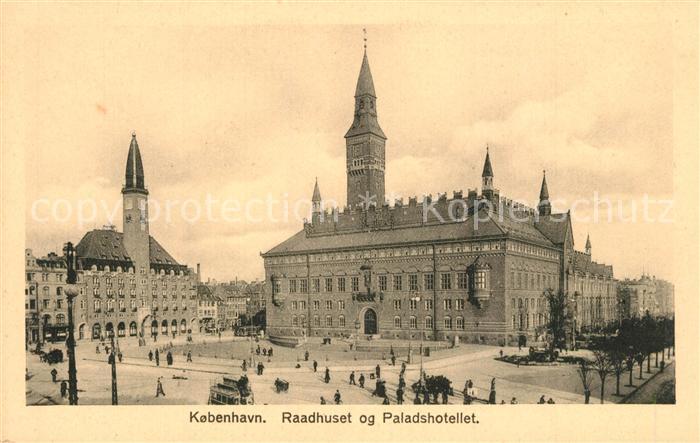 Kobenhavn Raadhuset og Paladshotellet