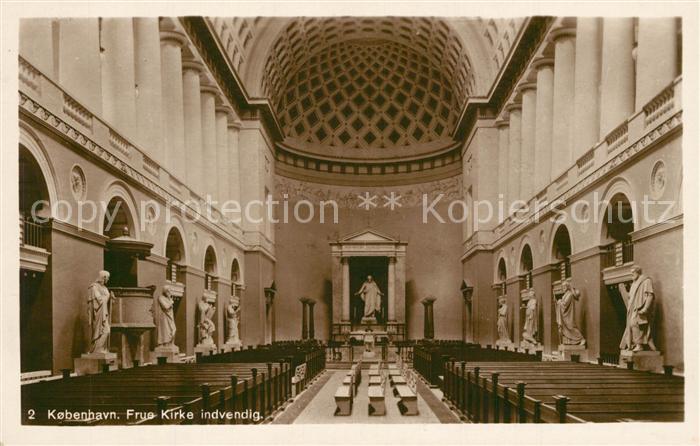 Kobenhavn Frue Kirke Altarraum