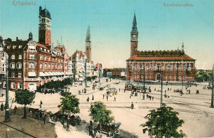 Kobenhavn Raadhuspladsen