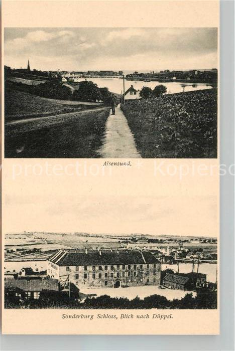 Sonderburg Schloss Dueppel Alsensund