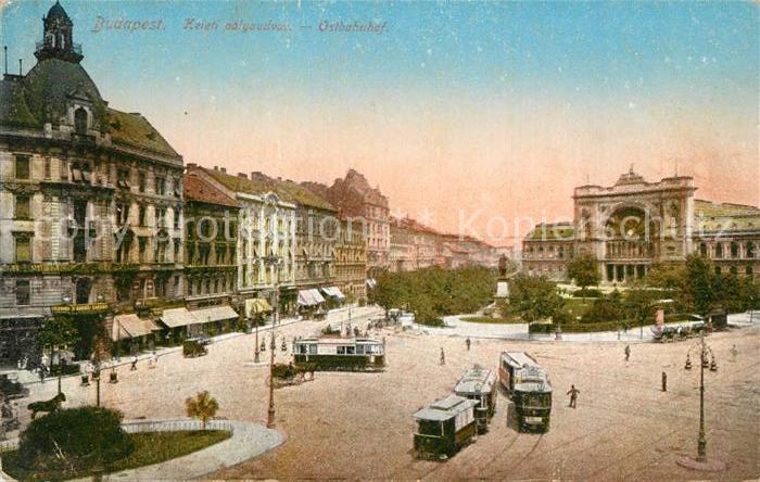 Budapest Ostbahnhof Strassenbahnen