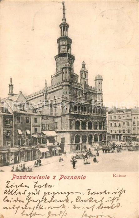 Poznan Posen Ratusz Rathaus