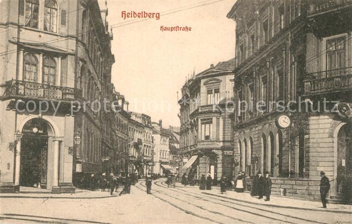 Heidelberg Neckar Hauptstrasse