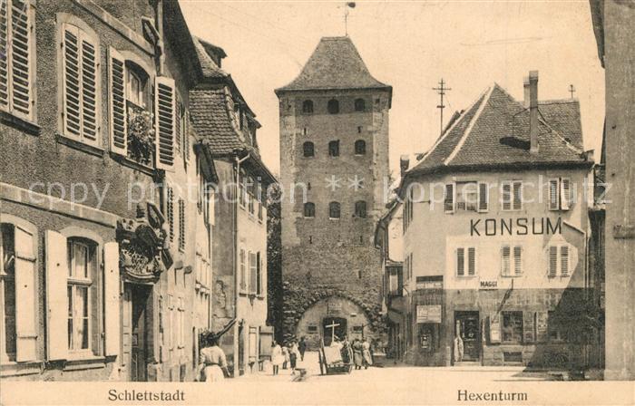 Schlettstadt Hexenturm Altstadt