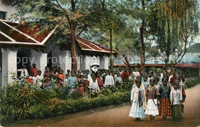 Tandschaur Maedchenschule Serie Indien III Nr. 12