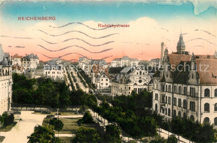 Reichenberg Liberec Boehmen Radetzkystrasse