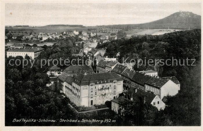 Bad Teplitz-Schoenau Steinbad und Schlossberg