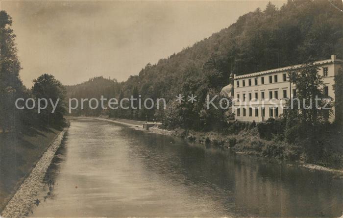 Lazne Teplice nad Becvou Partie am Fluss