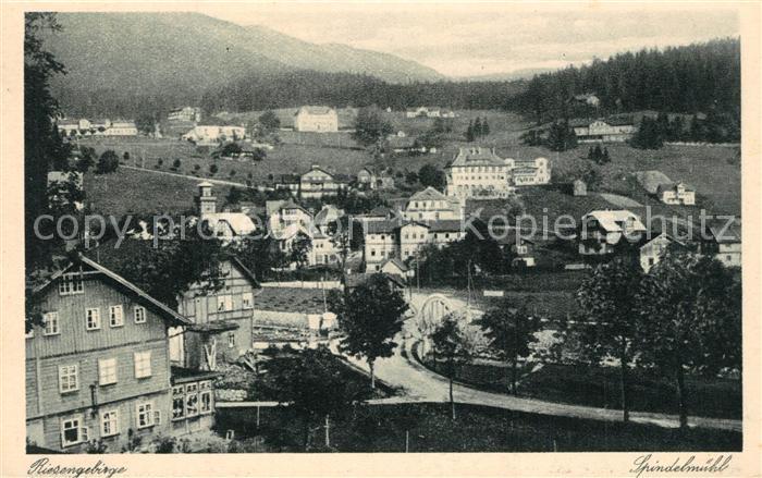 Spindelmuehle Riesengebirge Panorama Riesengebirge