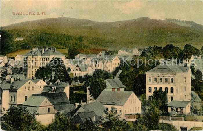 Gablonz Neisse Tschechien Teilansicht