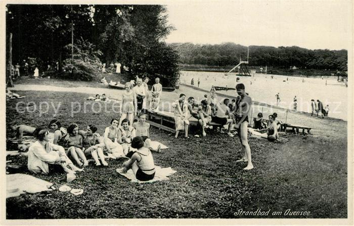 LEIPZIG Sachsen Strandbad am Auensee