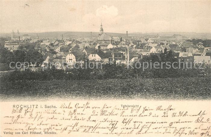 Rochlitz Sachsen Totalansicht