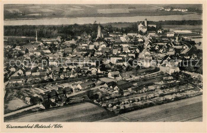 Pretzsch Elbe Eisenmoorbad Fliegeraufnahme