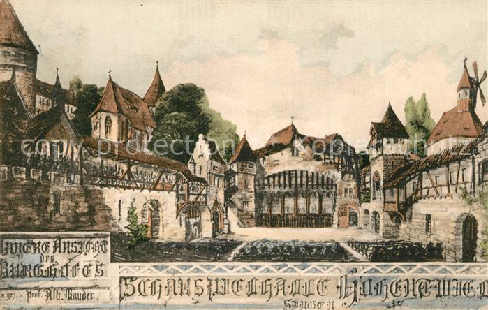 Singen Hohentwiel Schauspielhalle Hohentwiel Kuenstlerkarte