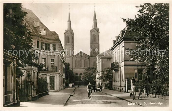 Lahr Baden Schillerstrasse Kirche