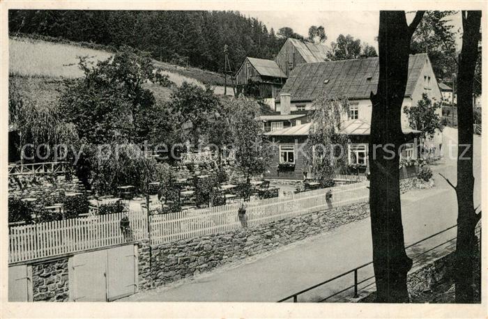 Grossrueckerswalde Ausflugslokal Schindelbachmuehle Sommerfrische