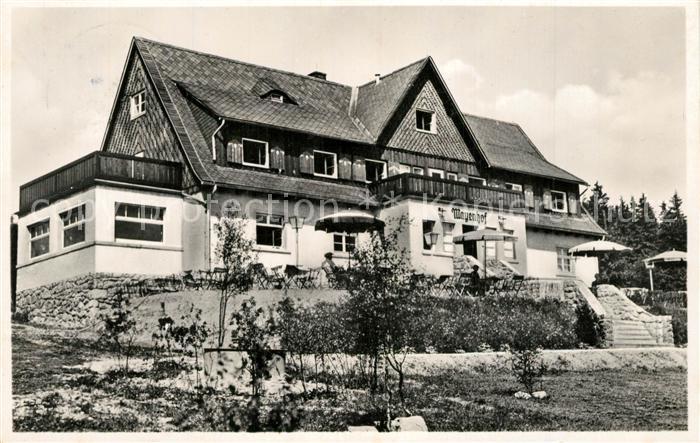 Schellerhau Fremdenheim Mayenhof Terrasse