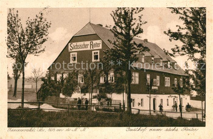 Zinnwald-Georgenfeld Gasthof zum Saechsischen Reiter