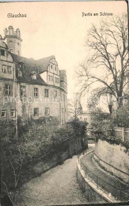 Glauchau Partie am Schloss