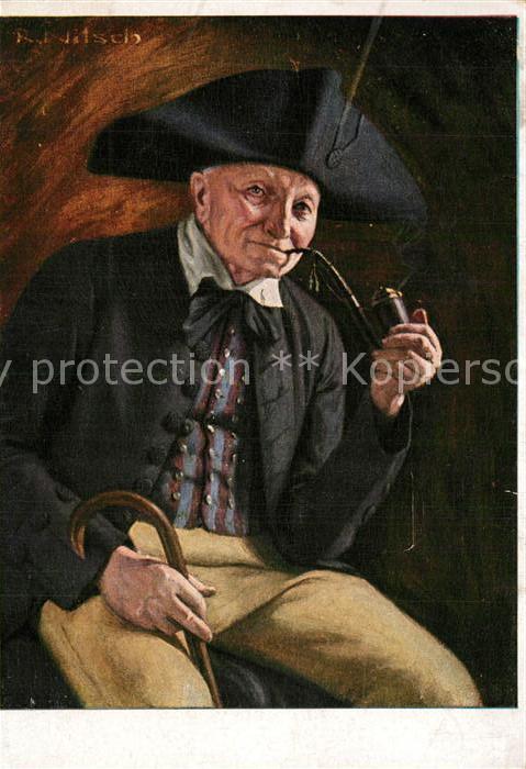 Ifta Serie Deutsches Reich Volkstrachten R. Nitsch Thueringer Bauer aus Ifta Kue