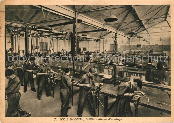 Dijon 21 Ecole Saint Joseph Atelier d ajustage
