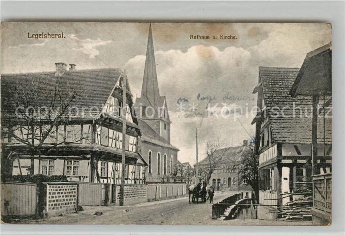 Legelshurst Rathaus Kirche