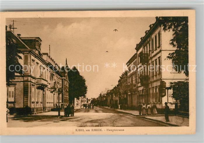 Kehl Rhein Hauptstrasse