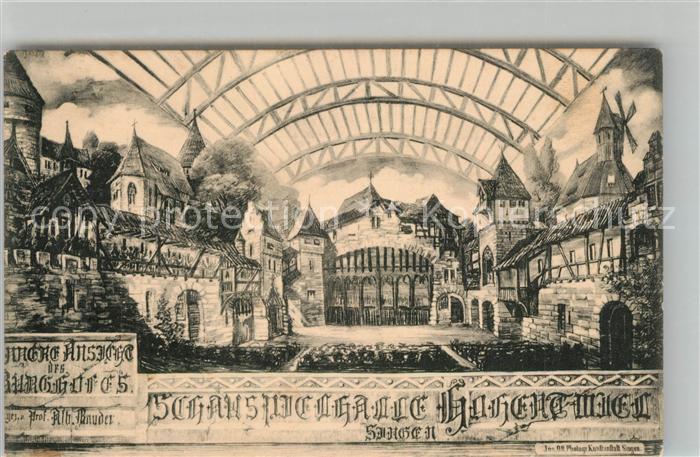 Singen Hohentwiel Schauspielhalle Kuenstlerkarte