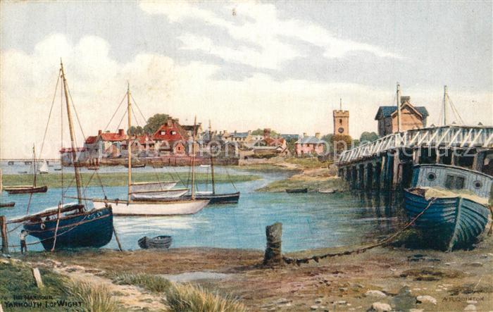 Harbour Angus yarmouth of Wight