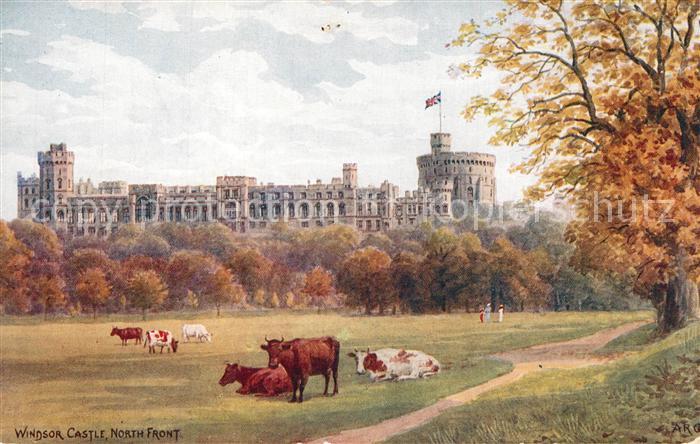 Windsor Berkshire Castle  Nord front