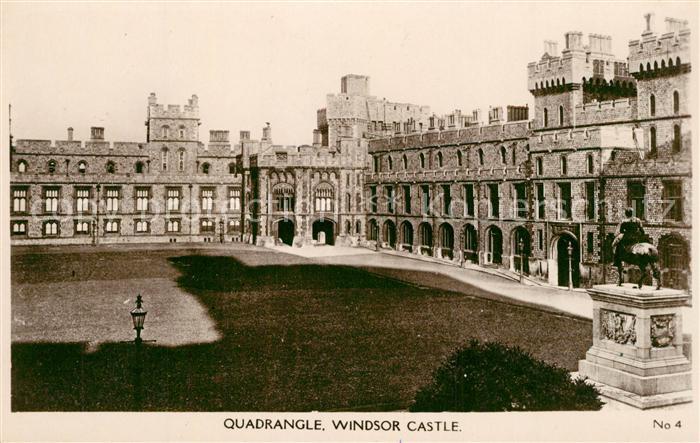 Windsor Berkshire Quadrangle Castle
