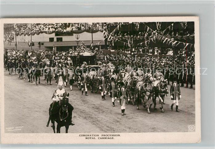 London Coronation Procession Royal Carriage