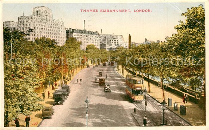 London Thames Embankment