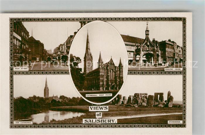 Salisbury Wiltshire Stadtansichten