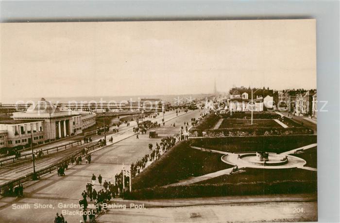 Blackpool South Shore Gardens Bathing Pool