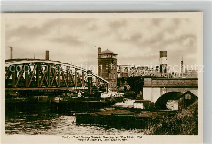 Manchester GB Barton Road Swing Bridge