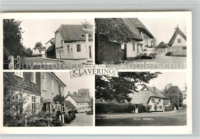 Clavering High Street Middle Street Hill Green Church