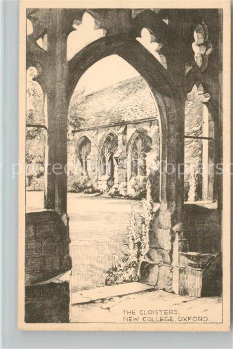 Oxford Oxfordshire The Cloisters new College
