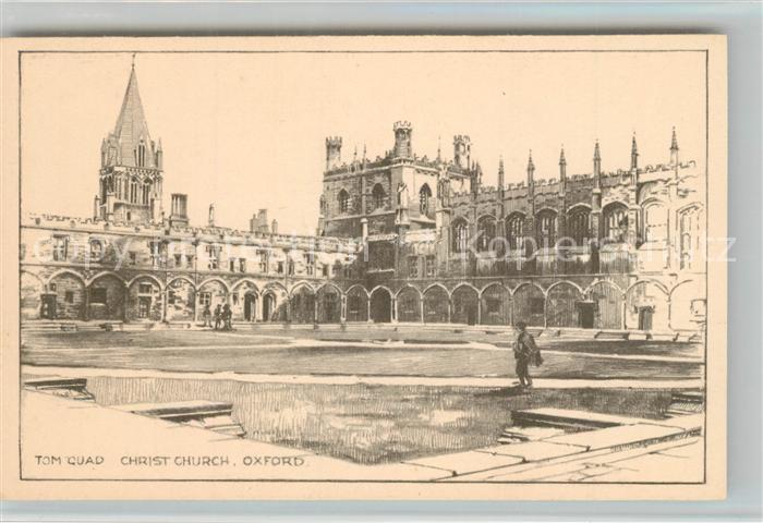 Oxford Oxfordshire Tom Quad Christ Church
