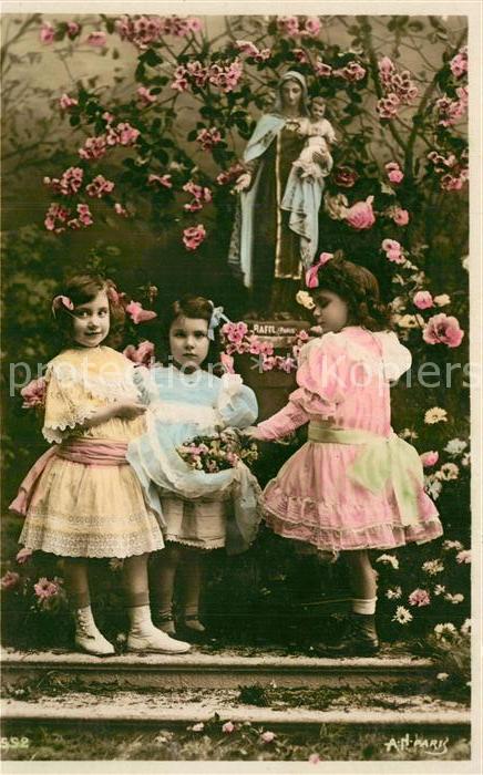 Kinder Child Enfants Maedchen Madonna Verlag-AN-Paris-Nr. 552