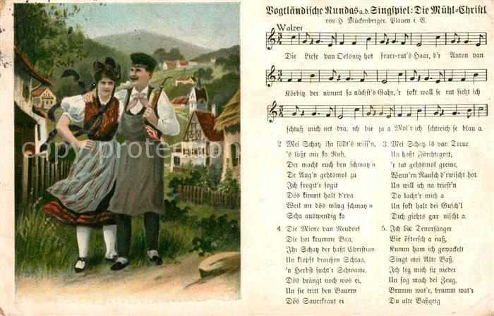 Liederkarte Die Mühl-Christl