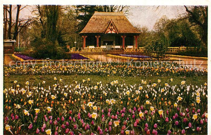 Bundesgartenschau Dresden Blumenanlage Imbisshalle