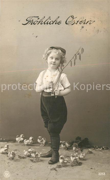Ostern Easter Paques Foto-NPG-Nr. 2253 Ostern Kueken