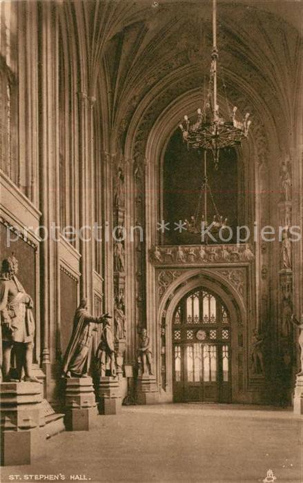 Verlag Tucks St. Stephen's Hall Palace of Westminster London