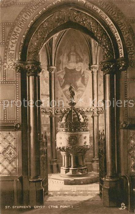 Verlag Tucks St. Stephen's Crypt Font
